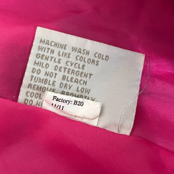 London Fog Girls MultiColor Size L 6X Lightweight Hooded Rain Poncho - Picture 7 of 8